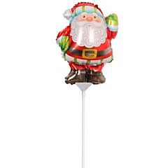 Μπαλόνι minishape Άγιος Βασίλης με αυτόματη βαλβίδα - Κωδ. Santa 03