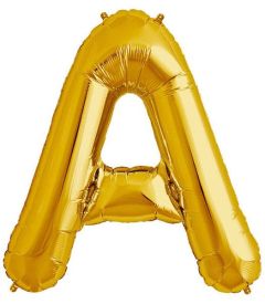Μπαλόνια γράμματα 1 μέτρο χρυσό A