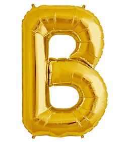 Μπαλόνια γράμματα 1 μέτρο χρυσό B