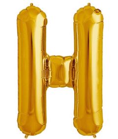 Μπαλόνια γράμματα 1 μέτρο χρυσό H