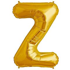 Μπαλόνια γράμματα 1 μέτρο χρυσό Z