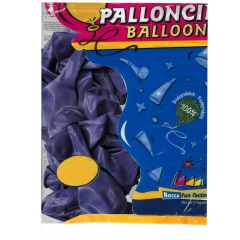 Μπαλόνια latex navy blue 13 ιντσών Rocca Italy Balloons 100 τεμάχια