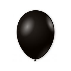 Μπαλόνι μαύρο ματ 10 ιντσών 100 τεμάχια