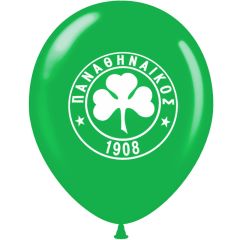 Μπαλόνια 12ιντσών πράσινα τυπωμένα Παναθηναϊκός (100 τεμάχια)