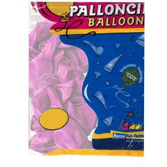 Μπαλόνια latex 13 ιντσών περλέ ροζ Rocca Italy Balloons 100 τεμάχια
