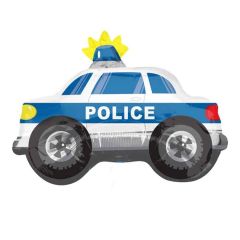 Μπαλόνια αστυνομικό αυτοκίνητο γαλάζιο 83 εκατοστά