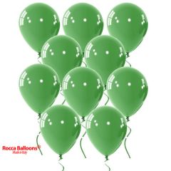 Μπαλόνι πράσινο ματ 5 ιντσών 100 τεμάχια