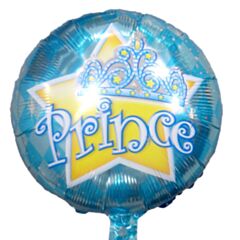 Μπαλόνι Πρίγκιπας και στέμμα - Prince 45 εκατοστά