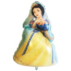  Μπαλόνι foil πριγκίπισσα γαλάζιο φόρεμα