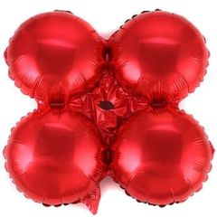 Μπαλόνια γιρλάντας κόκκινο Flexmetal