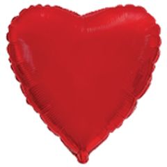 Μπαλόνια 18'' καρδιά κόκκινη, Flexmetal