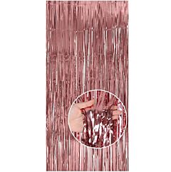 Rosegold κουρτίνα διακοσμητική (Διάσταση 2 μέτρα ύψος Χ 1 μέτρο πλάτος)