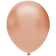 Μπαλόνια 13'' Rosegold μεταλλικό (100 τεμάχια)