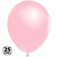 Μπαλόνι 12'' (30cm) Ροζ Macaron (25 Tεμάχια) - Marco Polo Quality Balloons