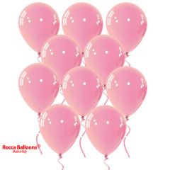Μπαλόνι ροζ ματ 5 ιντσών 100 τεμάχια