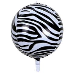 Balloon 22'' Safari Zebra 4D - 55cm