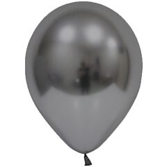 Μπαλόνια Space Grey Extra Metallic Chrome 14 ιντσών σε συσκευασία 50 τεμαχίων