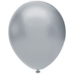 Μπαλόνια 13'' ασημί μεταλλικό (100 τεμάχια)