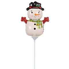 Μπαλόνι minishape Χιονάνθρωπος με αυτόματη βαλβίδα - Κωδ. Snow 02 