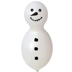 Μπαλόνι latex Χιονάνθρωπος