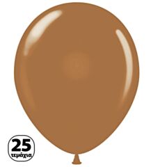 Μπαλόνι 12'' (30cm) Καφέ Mocha Vintage (25 Tεμάχια) - Marco Polo Quality Balloons