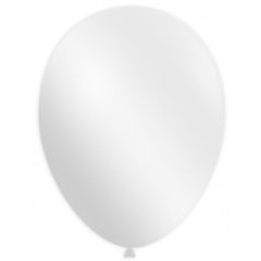 Μπαλόνια 13 ιντσών περλέ λευκό 15 τεμάχια
