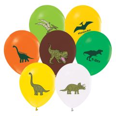 Μπαλόνια 12,5'' Δεινόσαυροι (100 τεμάχια)