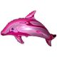 Μπαλόνια δελφίνι ροζ 83 εκατοστά