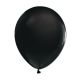 Μπαλόνια 10,5'' ματ μαύρο (15 τεμάχια)