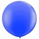 Μπαλόνι μπλε 1 μέτρο πλακέ