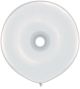 Qualatex Μπαλόνια Geodonut Λευκό 16 inch 25 τεμάχια ND