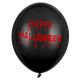Μπαλόνια τρομακτικά Happy Halloween μαύρα 12 ιντσών 50 τεμάχια