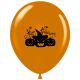Μπαλόνια 12 ιντσών τυπωμένα με Halloween (100 τεμάχια)