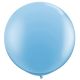 Μπαλόνι γαλάζιο 1 μέτρο πλακέ
