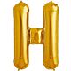 Μπαλόνια γράμματα 1 μέτρο χρυσό H