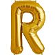 Μπαλόνια γράμματα 1 μέτρο χρυσό R