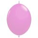 Μπαλόνι latex ροζ με 2 άκρες γιρλάντας 14 ιντσών 100 τεμάχια
