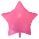 Μπαλόνι foil 18 ιντσών MACARON ροζ αστέρι / συσκευασμένο