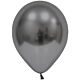 Μπαλόνια Space Grey Extra Metallic Chrome 14 ιντσών σε συσκευασία 50 τεμαχίων