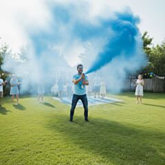 Σπρέι Πούδρας Γαλάζιο Color Powder 1000ml 