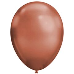 Balloons Extra Metallic Chrome Copper 14 inches 50 pcs pack