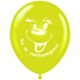 Balloons 12 inch happy birthday-greek 100 pcs pack mix colors