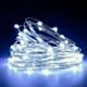 Led Λευκός φωτισμός με μπαταρίες - 3 μέτρα μήκος με 30 Led λαμπάκια