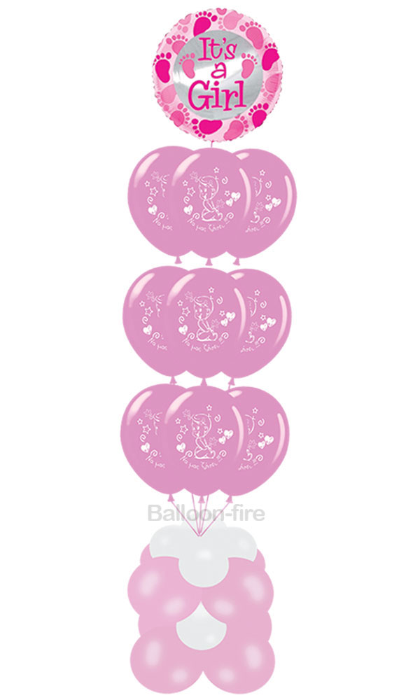 Μπαλόνια για γέννηση κωδικός | Β4