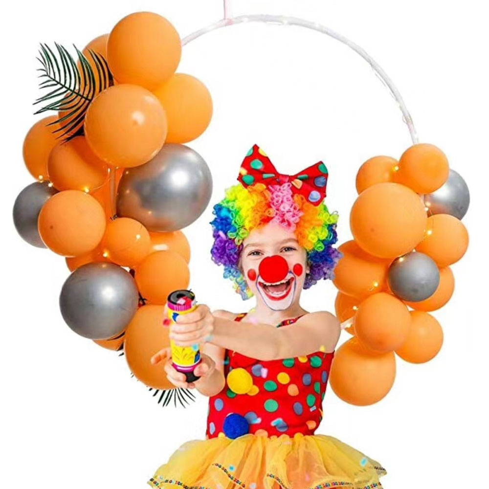 Παιδικό πάρτι στολισμός στεφάνι με μπαλόνια & popper confetti