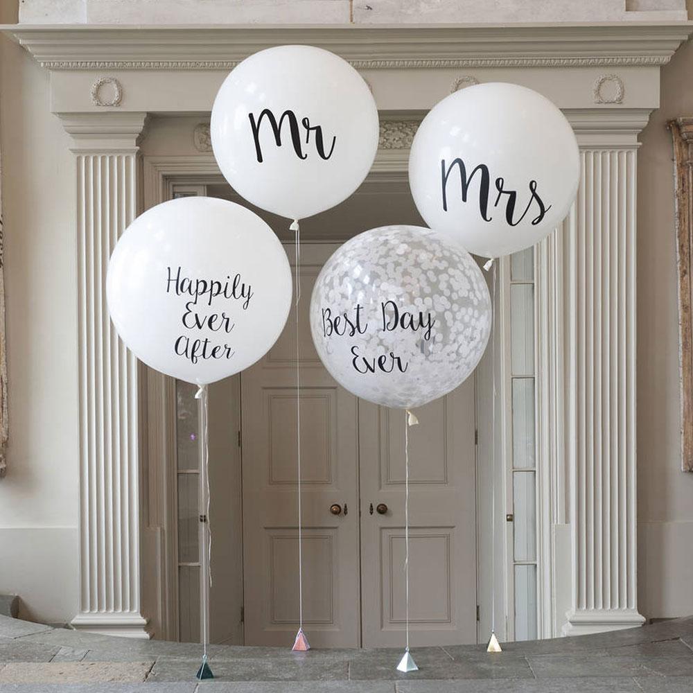 Μπαλόνια στους γάμους πάντα μέσα στην μόδα να ξεχωρίζετε.
